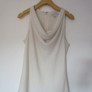 Womens sleeveless silk blouse